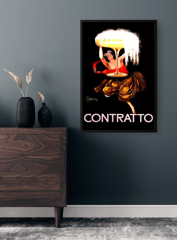 Contratto Vintage Poster