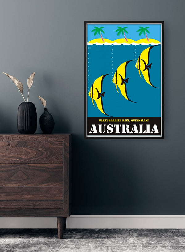 Australia Vintage Poster
