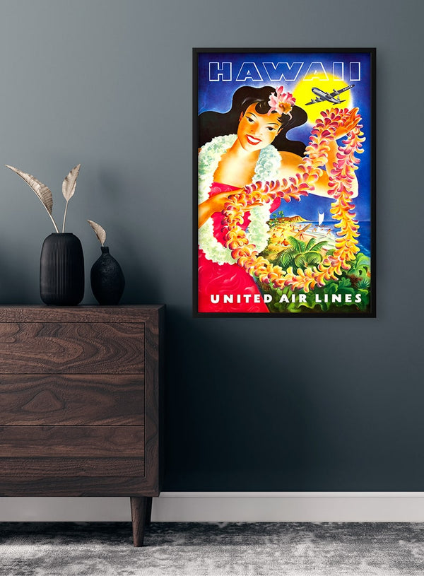 Hawaii Vintage Poster