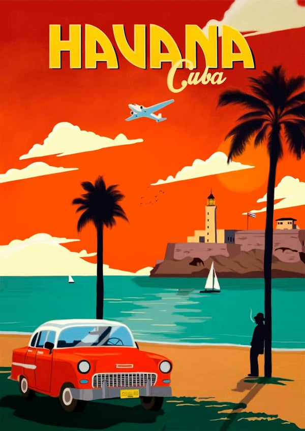Havana Vintage Poster