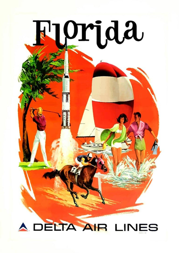 Florida Vintage Poster