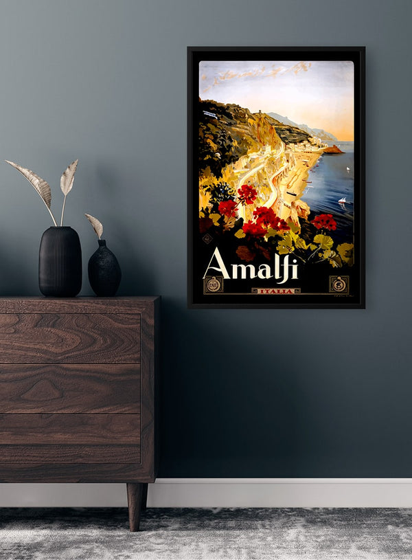 Amalfi Vintage Poster
