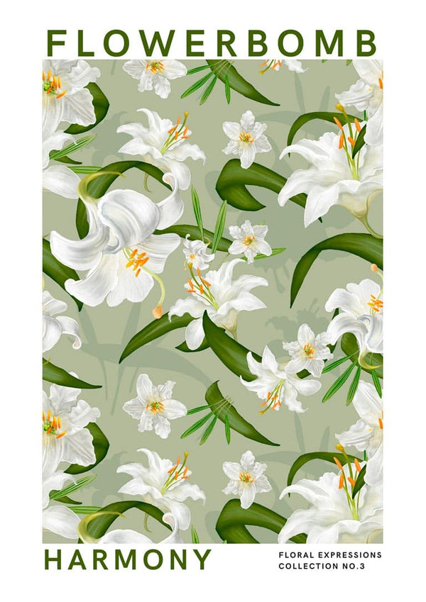 Flowerbomb - Harmony Poster