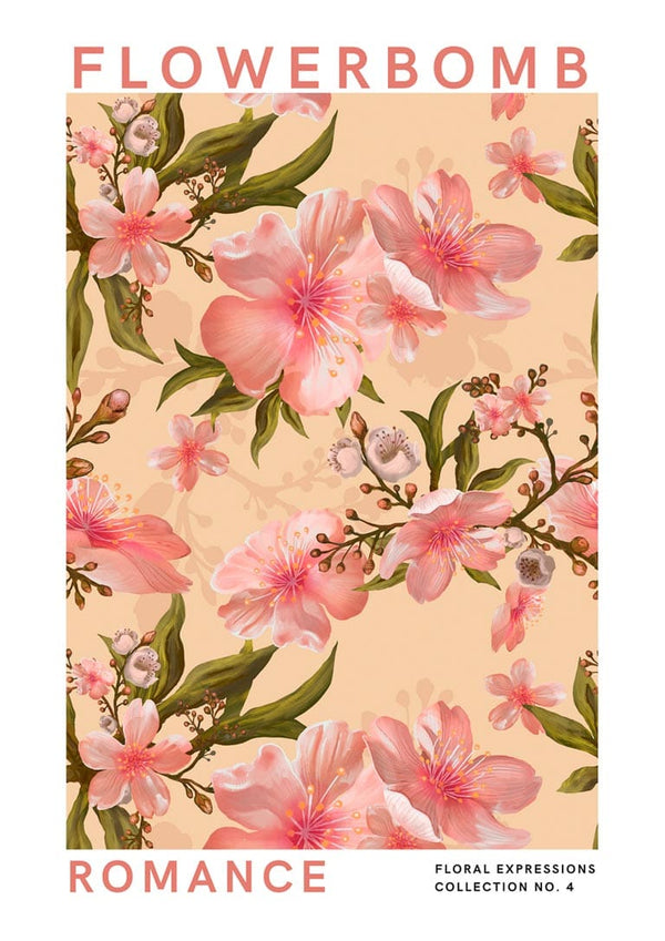 Flowerbomb - Romance Poster