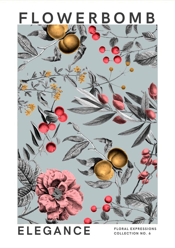 Flowerbomb - Elegance Poster