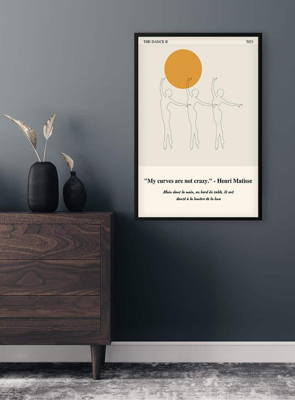 Matisse Inspired The Dance II Poster