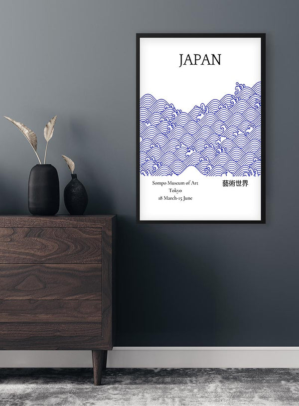 Blue from Japan Exhibition Poster