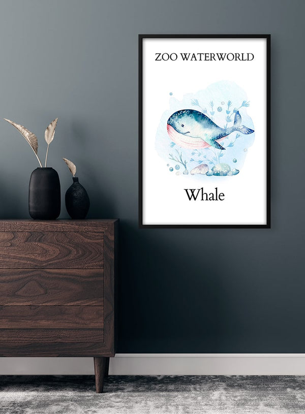 Zoo Waterworld - Whale Poster