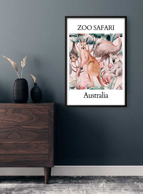 Zoo Safari - Australia Poster