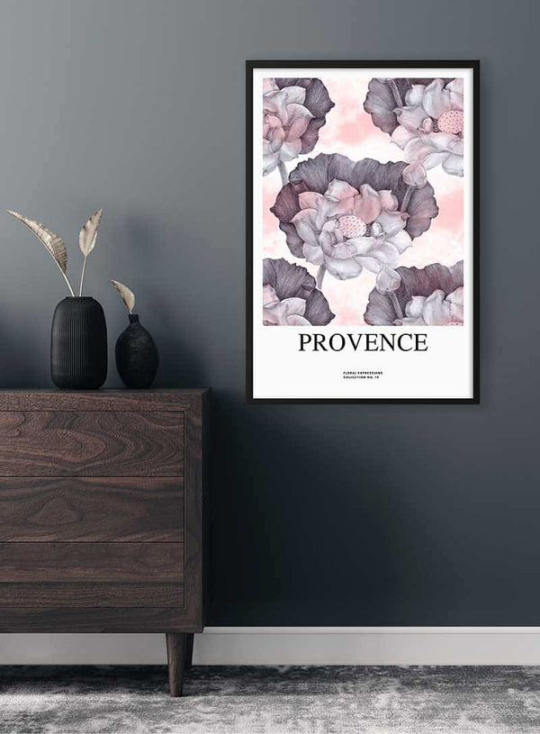 Flowers at Provence Poster