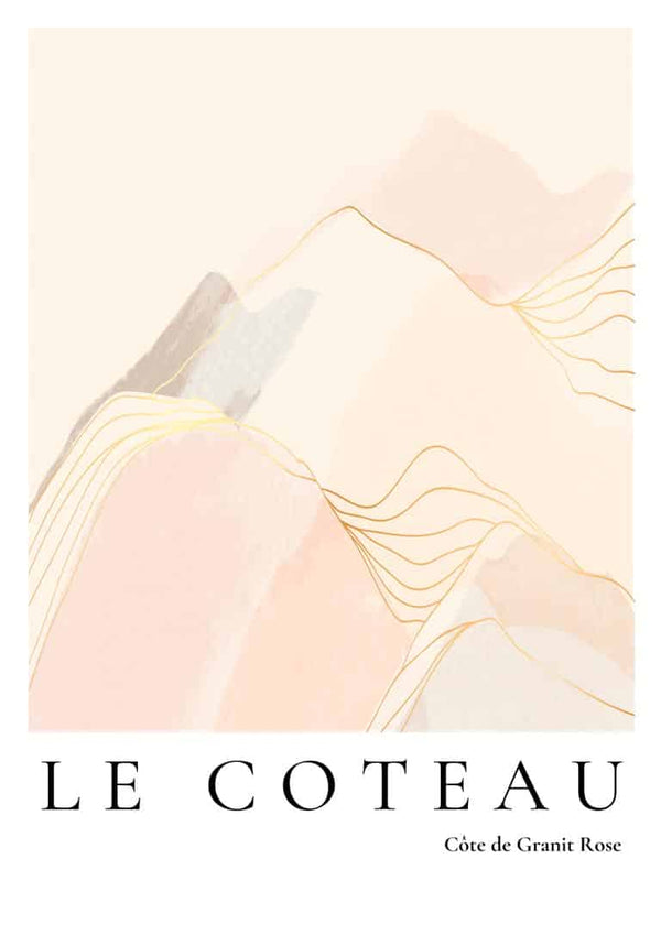 Cote de Granit Rose - Poster