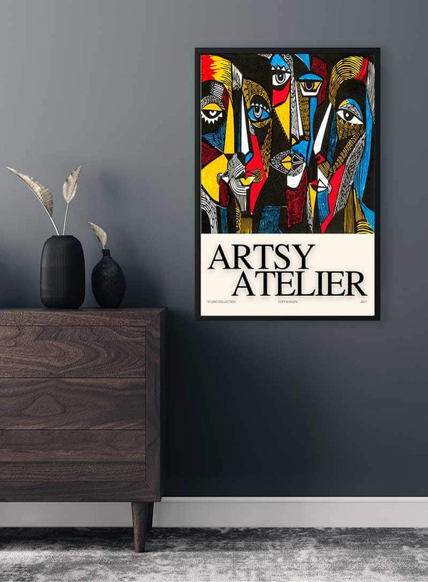 This is Artsy Atelier Poster