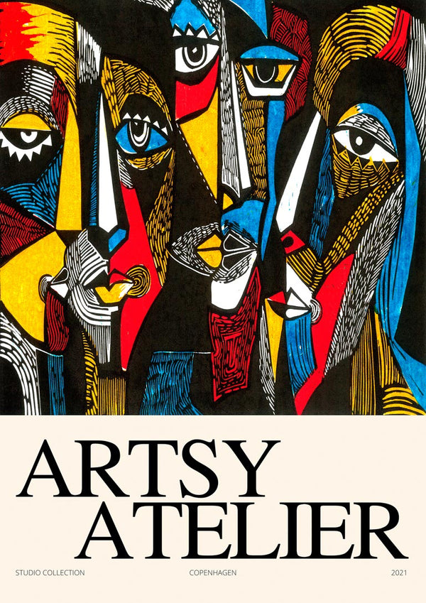 This is Artsy Atelier Poster
