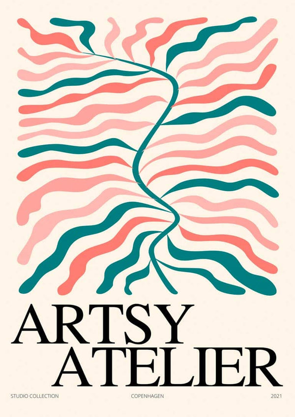 Flower - Artsy Atelier Poster