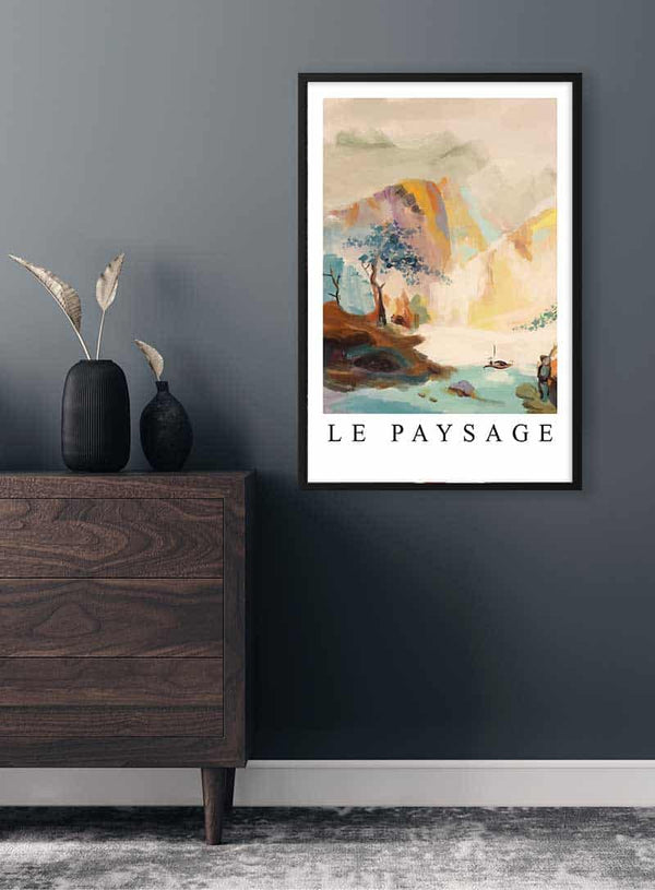 Mountain Landscape Poster
