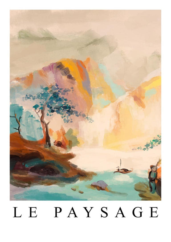 Mountain Landscape Poster