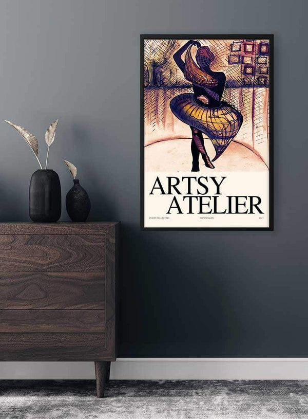Beautiful Dancer Atelier Poster