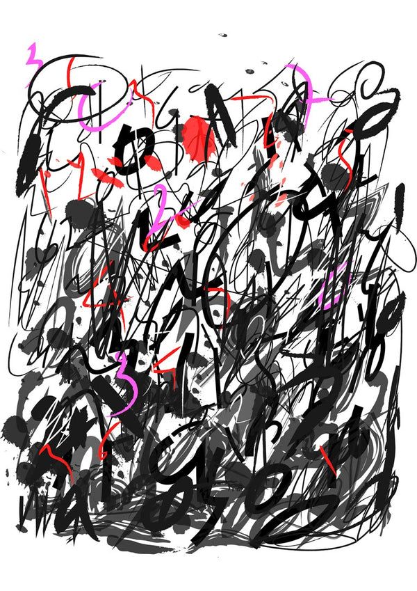 Abstract Street Art Poster