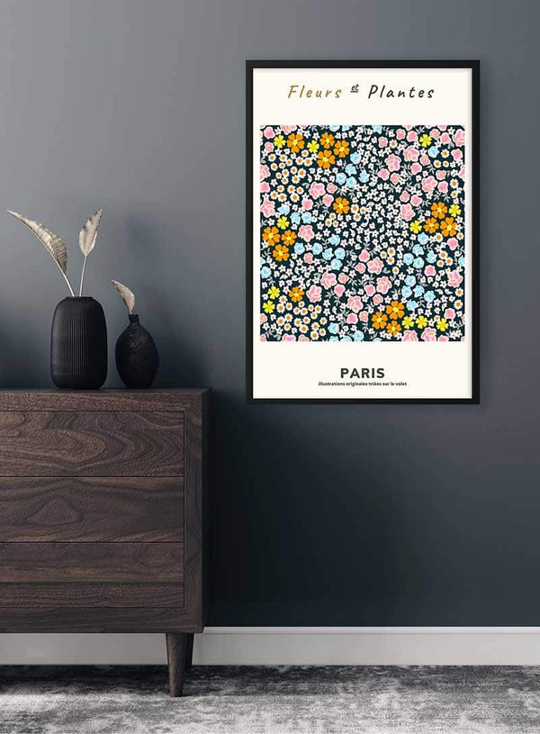 Fleur et Plantes Pink Poster