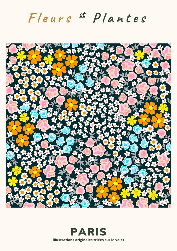 Fleur et Plantes Pink Poster