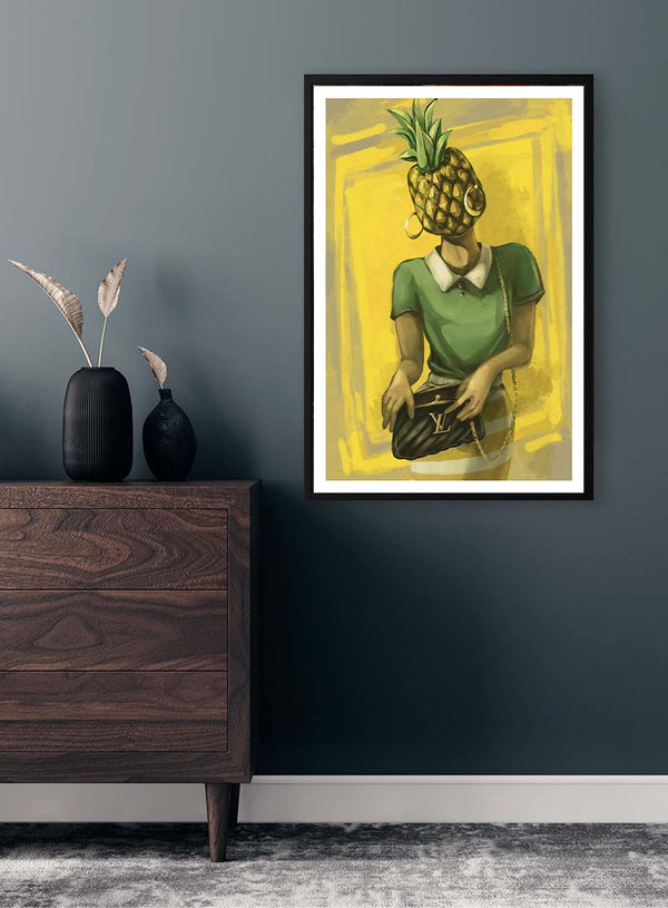 Pineapple Fashion - Kate Aitana Poster