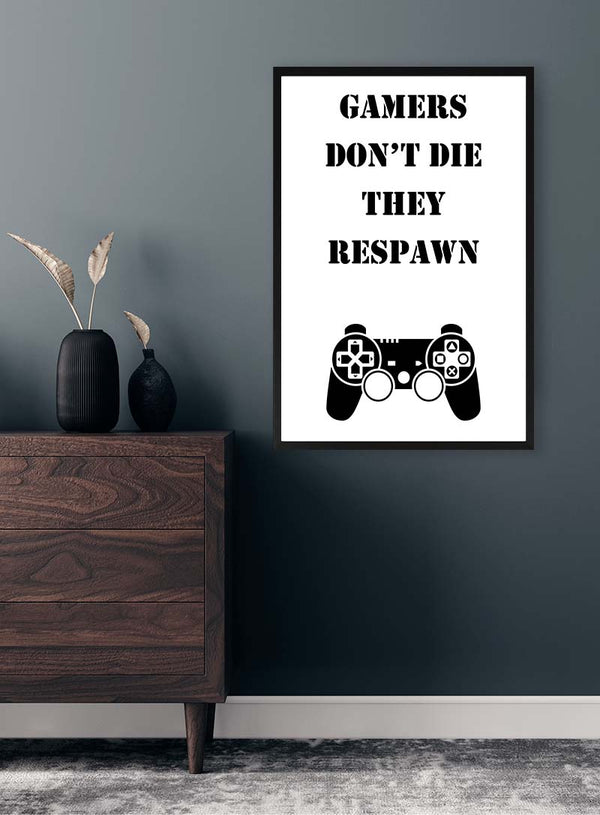 Gamers Respawn Poster