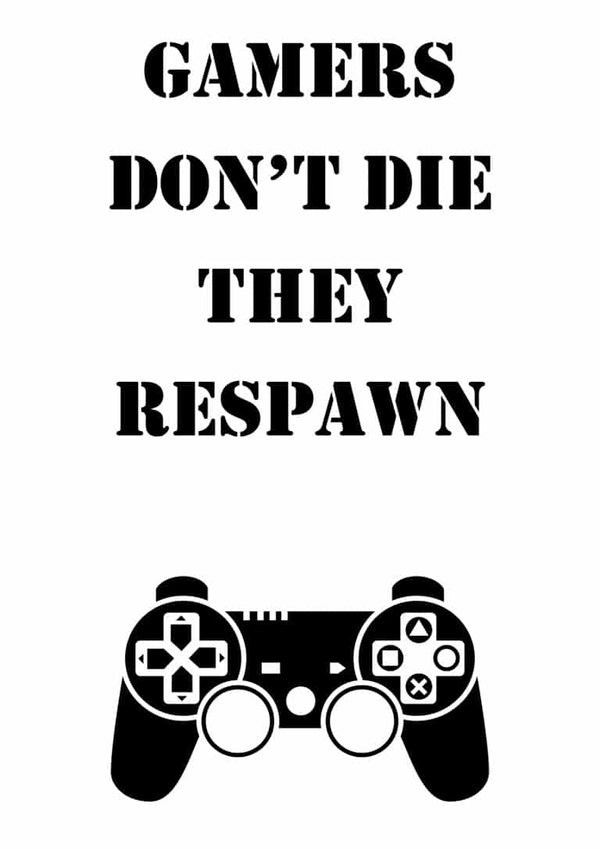 Gamers Respawn Poster