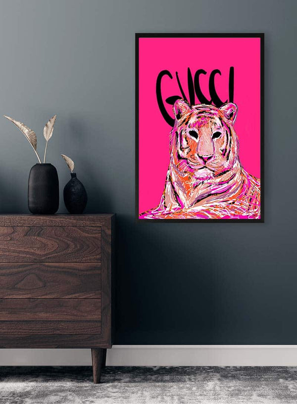 Gucci Tiger Fashion No 02 Poster