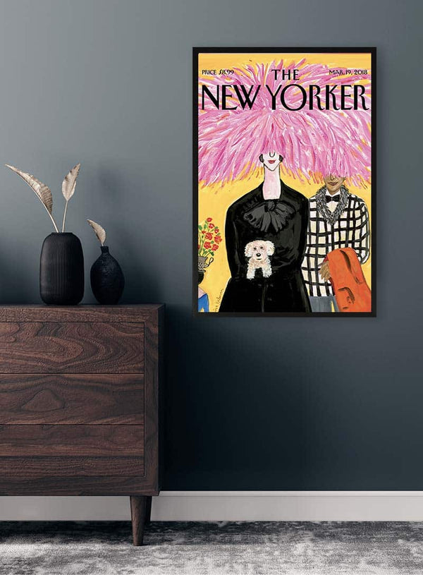 Pink Hair Poster