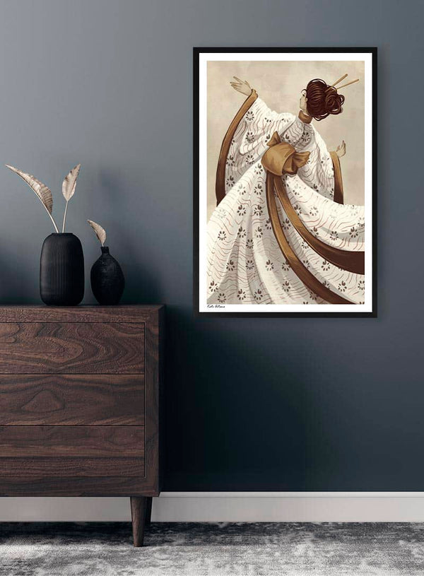 White Elegance Geisha - Kate Aitana