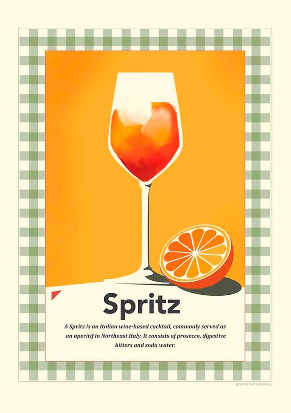 Spritz-Retro-Druck