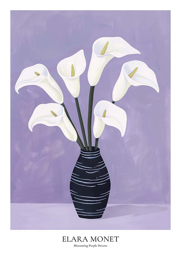 Blossoming Purple Dreams - Elara Monet