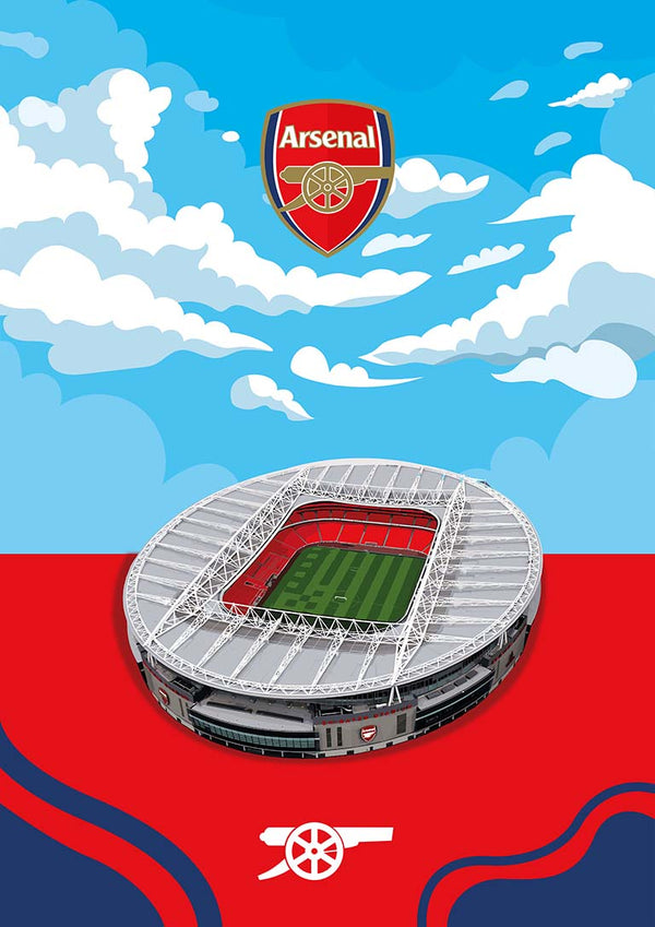 Emirates Stadium Arsenal Football Poster