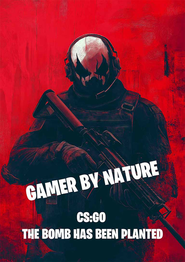 Gamer by Nature Poster