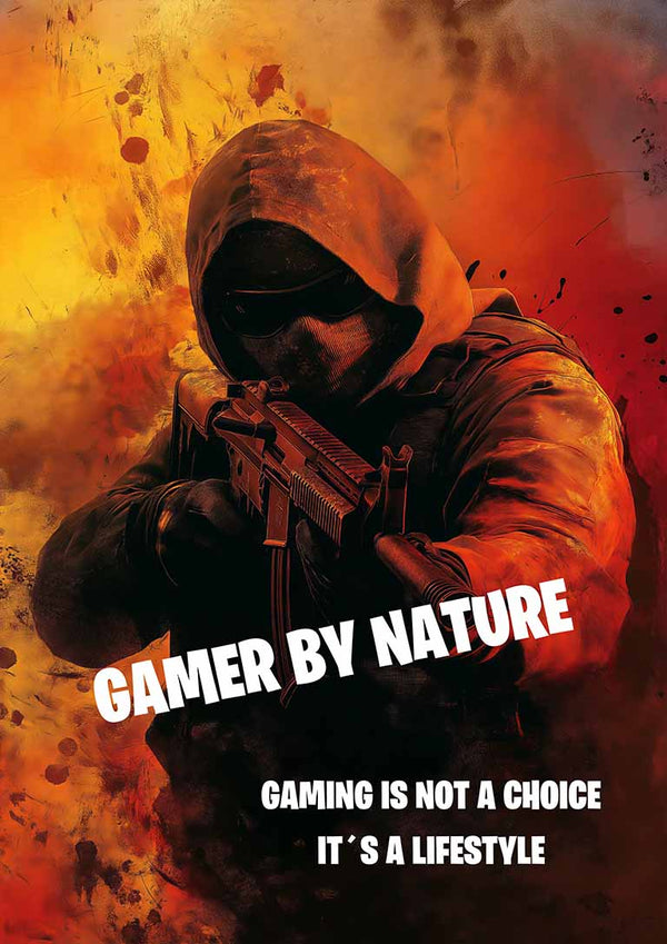 Eat Sleep Repeat Gamer Poster
