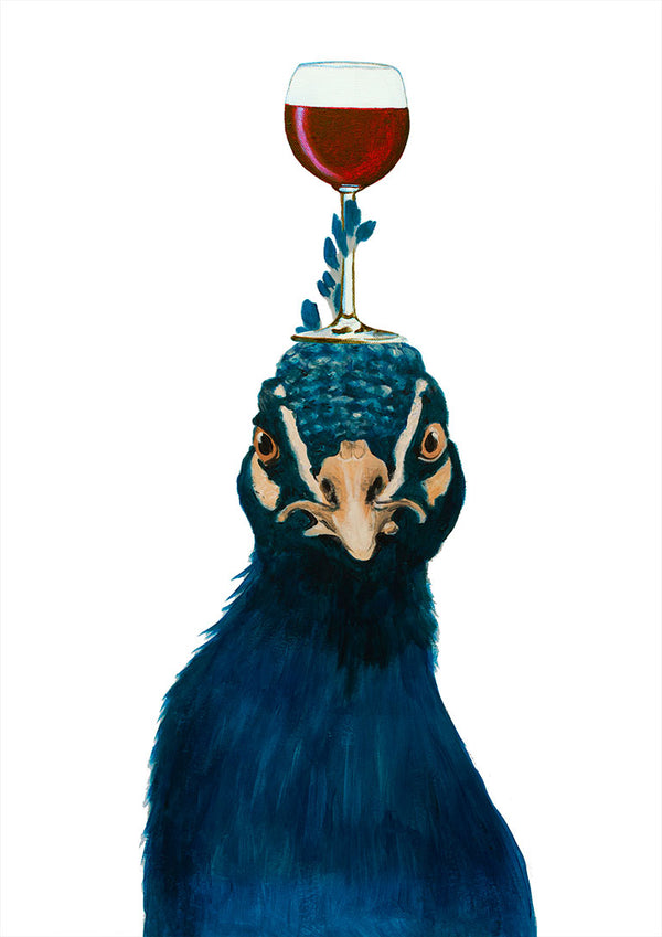 Peacock With Wine - Coco de Paris