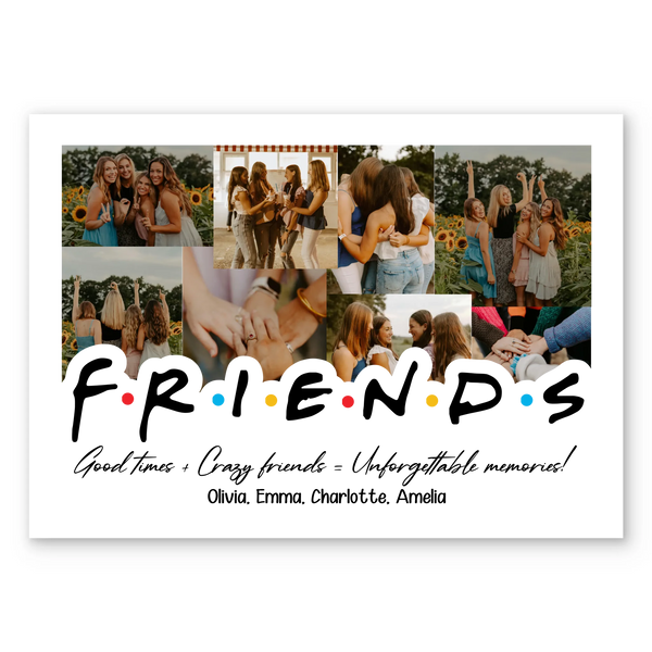 Friends - Personalized Poster