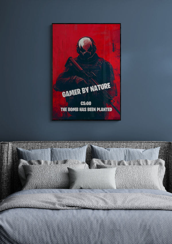 Gamer by Nature Poster