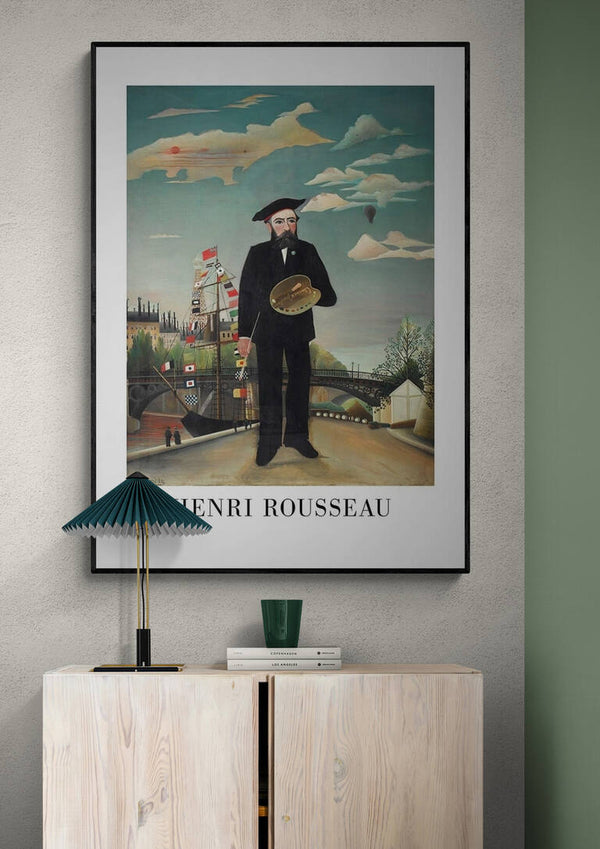 Self Portrait 1890 - Henri Rousseau