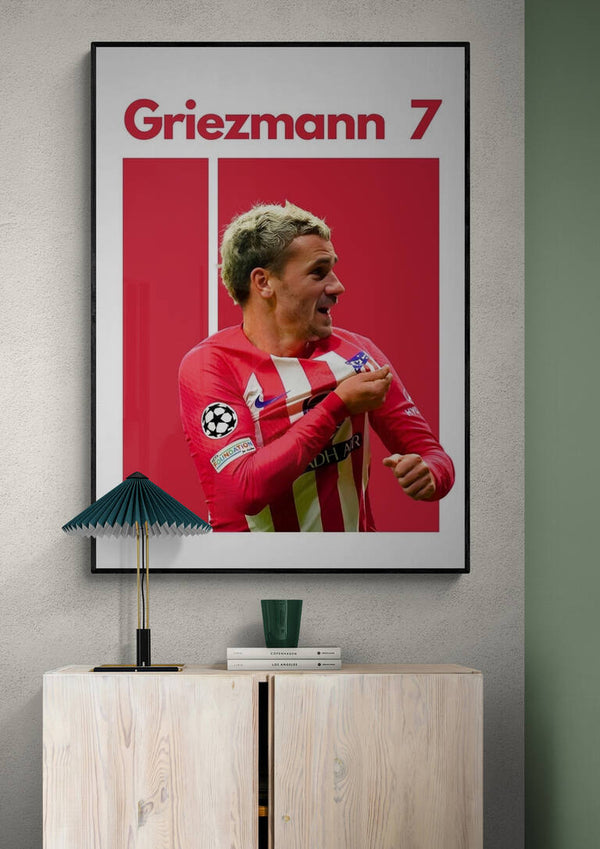 Antoine Griezmann Fußballposter