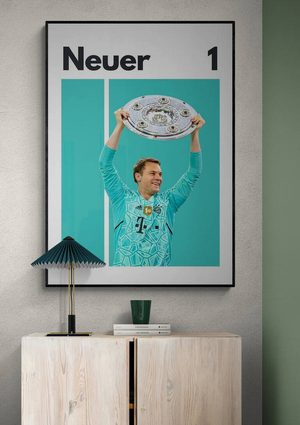 Manuel Neuer Football Poster