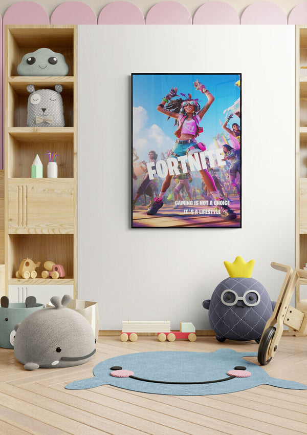 Fortnite Gamer Plakat